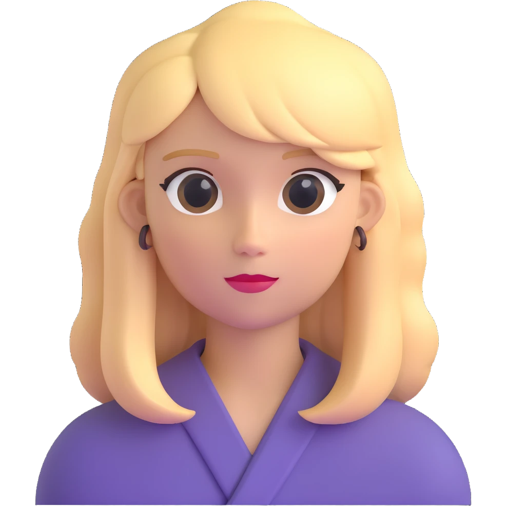 Tyler the Creator IGOR character with blonde hair emoji