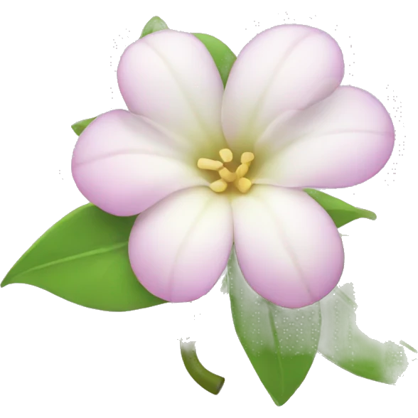 Apple Emoji of Jasmine's flowers  emoji