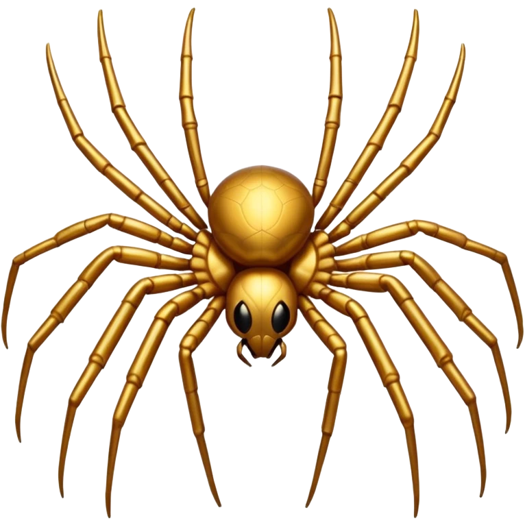 make me a gold web spider emoji