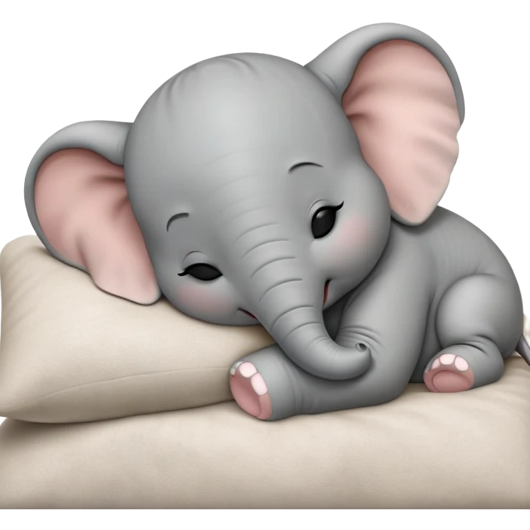 meme-worthy-cute-sleeping-baby-elephant-portrait-emoji,-head-resting-peacefully-with-a-contented-smile,-showcasing-a-delightfully-tiny-build-and-a-luxuriously-soft-gray-hide,-eyes-shut-in-a-serene,-restful-nap,-simplified emoji