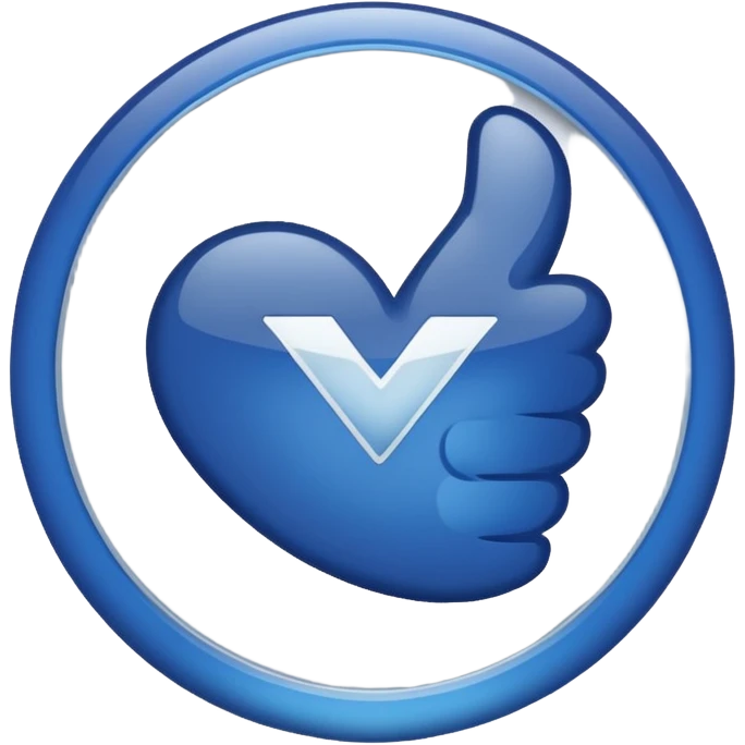 Facebook Verified blue tick emoji