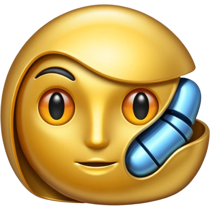 image of something complex turning into something simple emoji