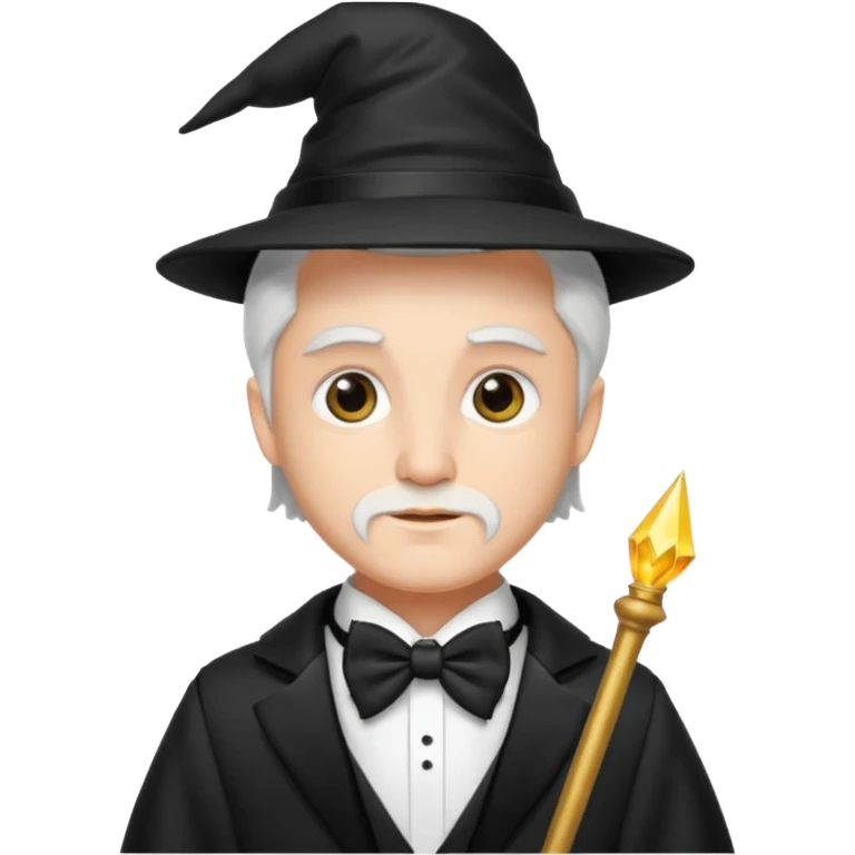 Wizard in tuxedo emoji