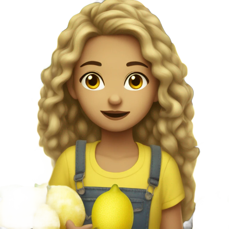 jun lemon girl facs emoji