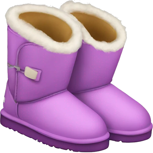 Uggs pantoffels emoji