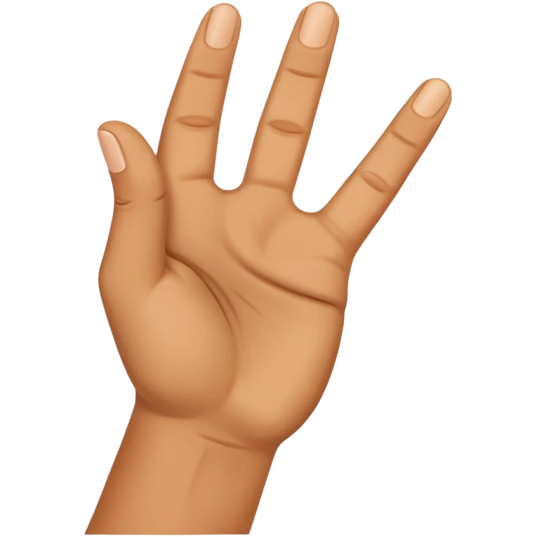 Talk to the hand emoji