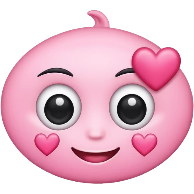 I need the eye roll emoji but add some hearts to make it lovely. Almost like a playful eye roll. Make sure it is rolling its eyes like this emoji 🙄 emoji