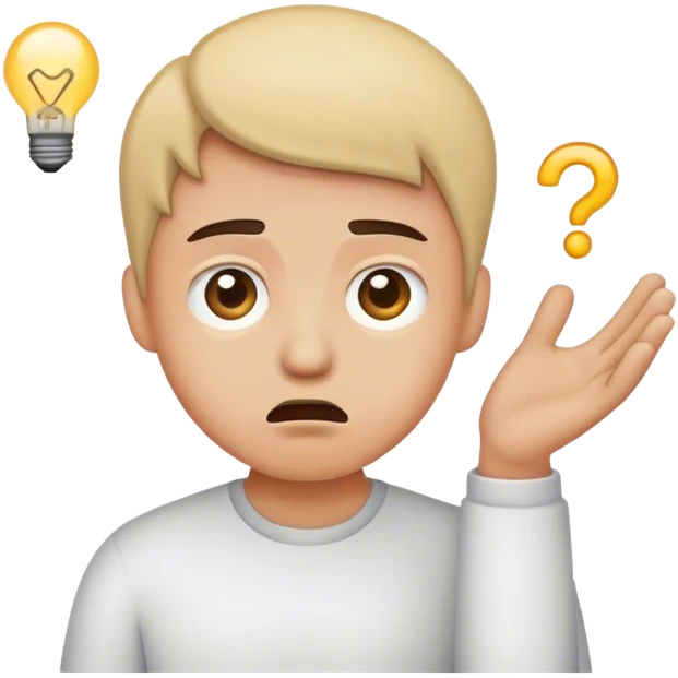 im confused  emoji