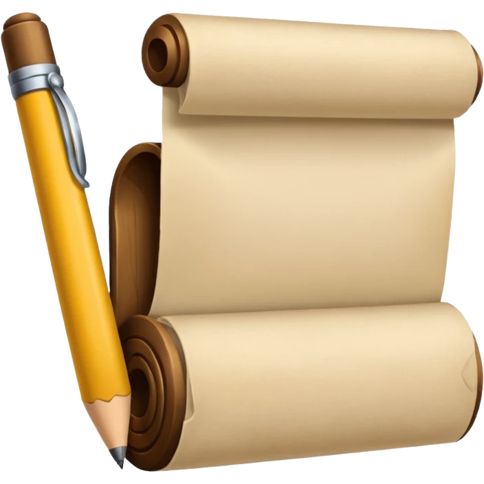 pergamino con historia emoji