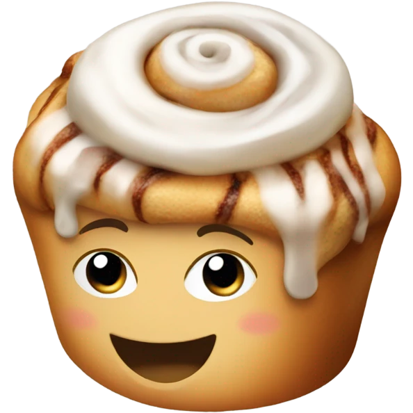 Cinnamon roll emoji