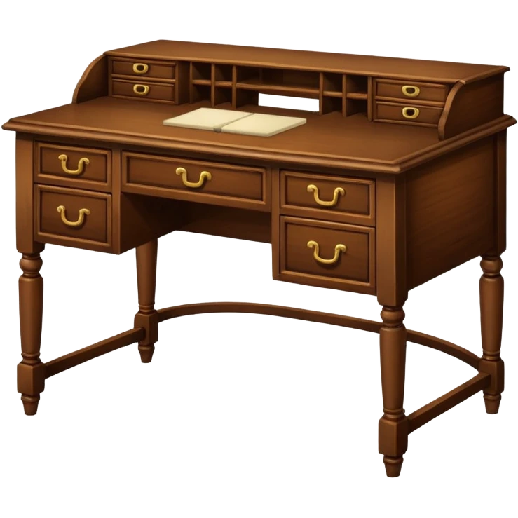 Writing desk emoji