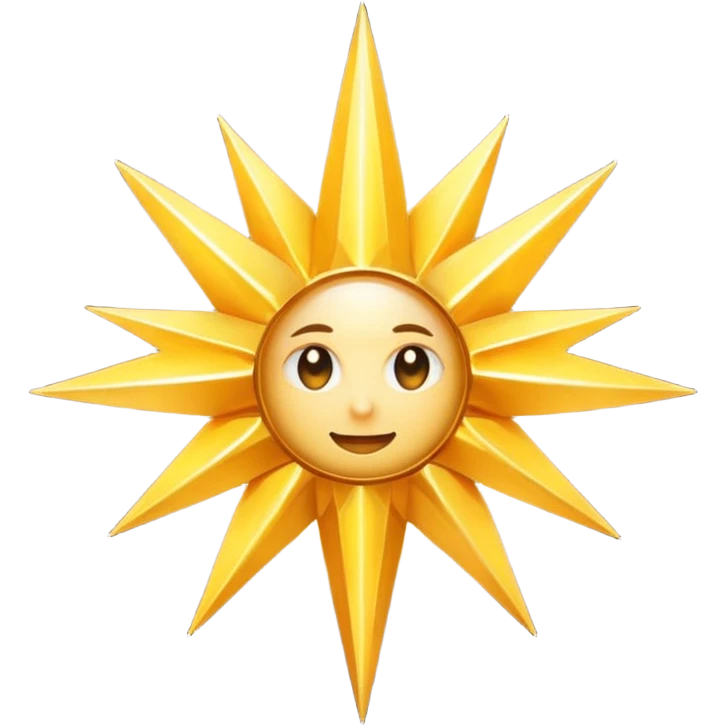  star with no face emoji