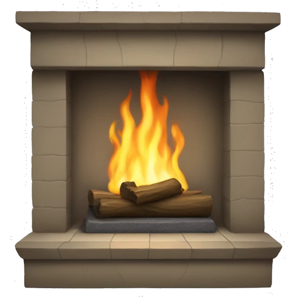 Cheminée emoji