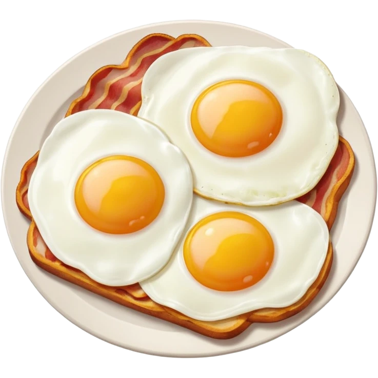 bacon & eggs emoji