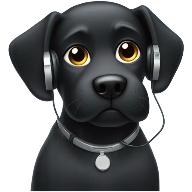 dack with headphone and phone emoji