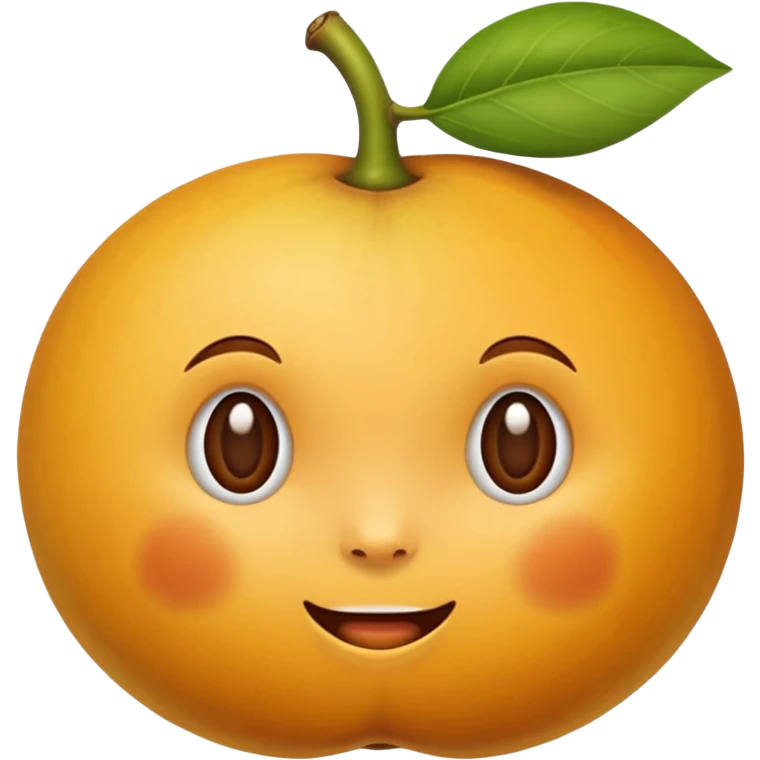 lucuma fruit, simple emoji