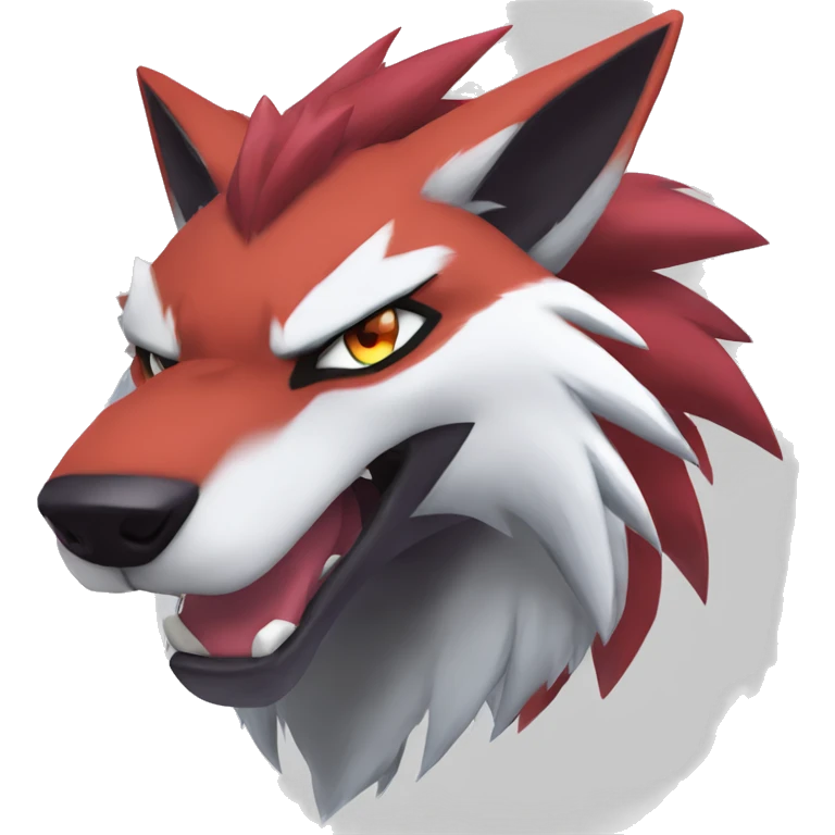  Incineroar Zoroark Lycanroc Aquila a Fakemon emoji