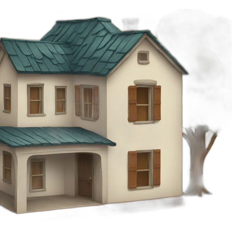 House with cowboy hat emoji
