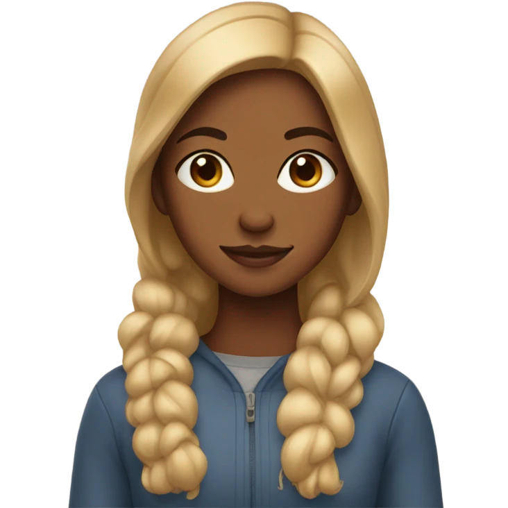 Tan girl emoji