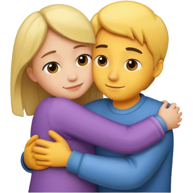 Hug emoji