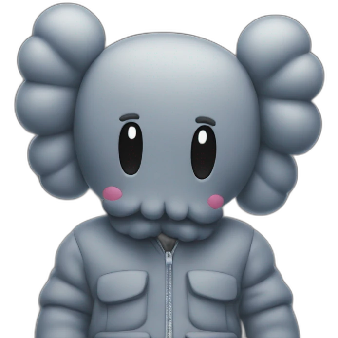 KAWs emoji