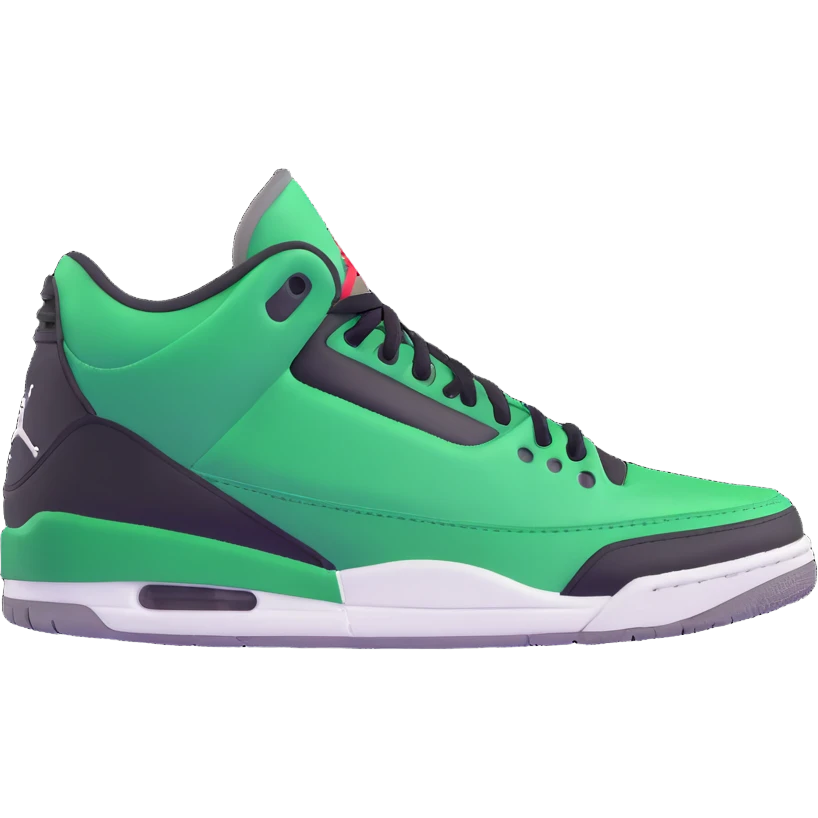 Air Jordan 3 Pine Green sneaker emoji