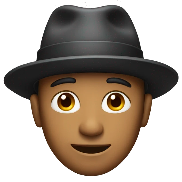 man with hat emoji