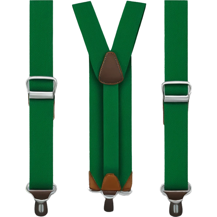 green suspenders emoji