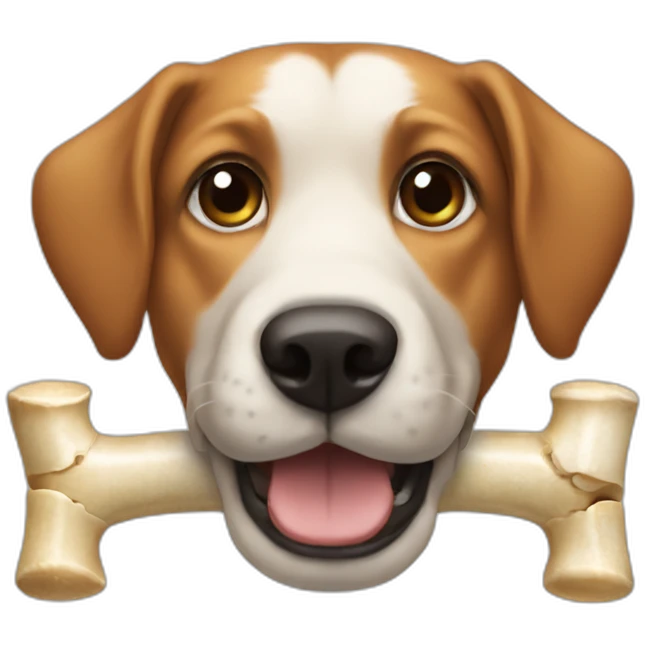 dog bones emoji