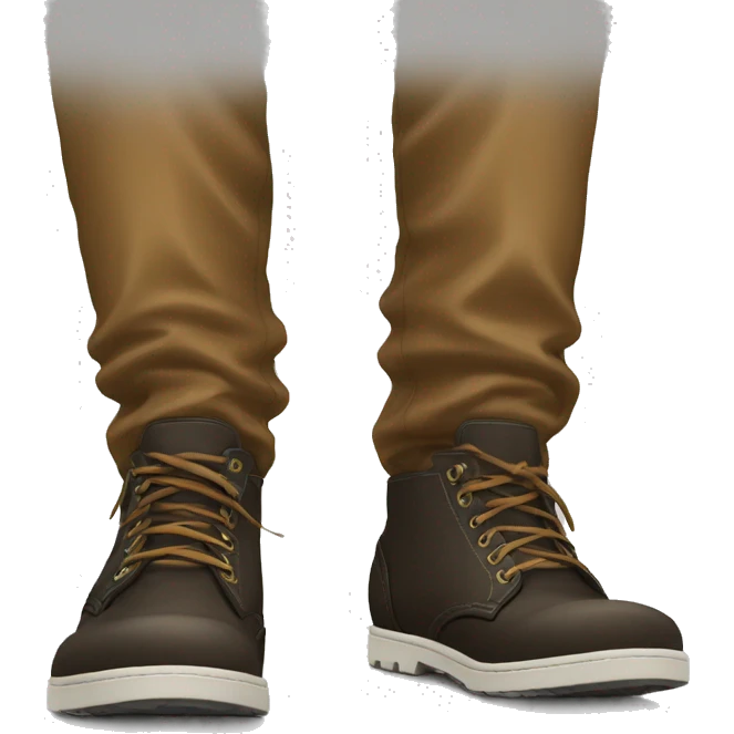 Un homme avec des souliers pointus  emoji