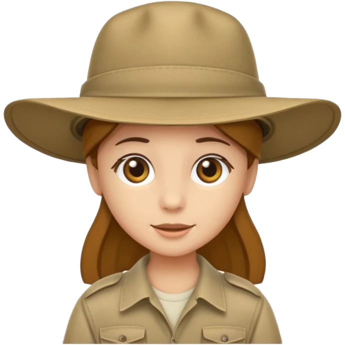 safari hat emoji