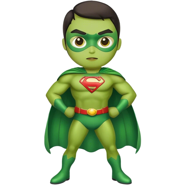 Avocado superhero + Avocado superhero emoji