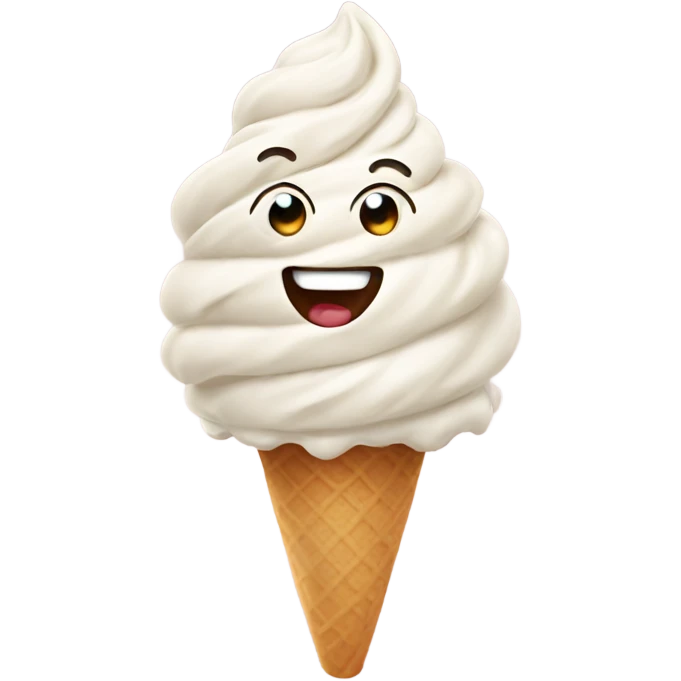 Ice cream emoji