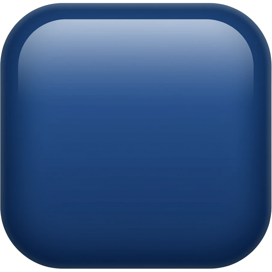 cUADRADO azul marino emoji