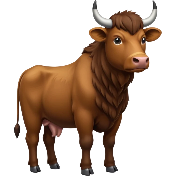 Cow And Wisent Hybrid emoji