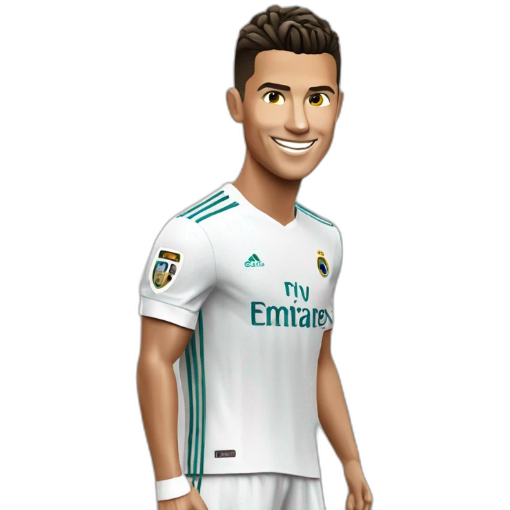 Happy cristiano ronaldo emoji