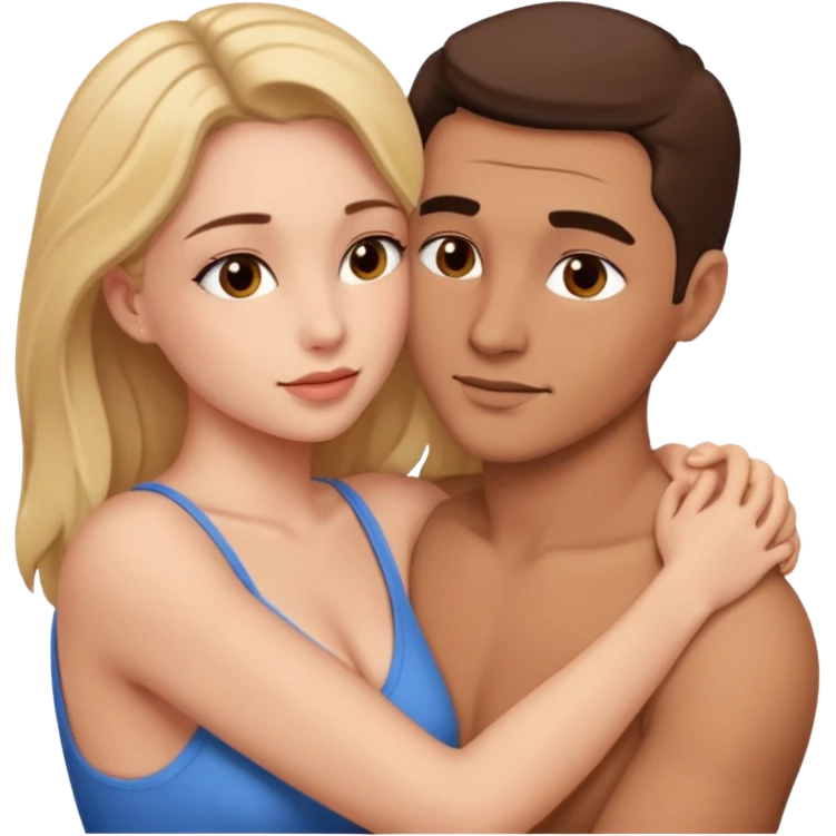 Man and woman having sex emoji