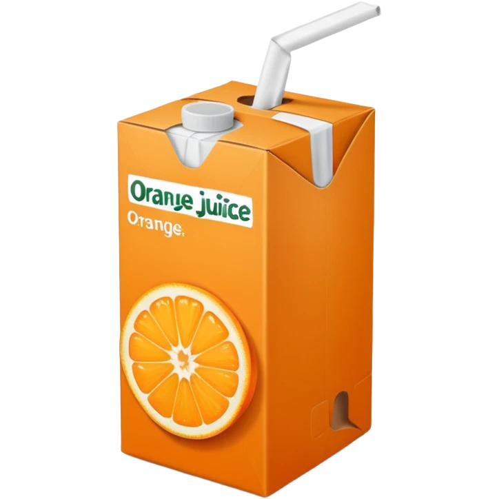 orange juice box emoji