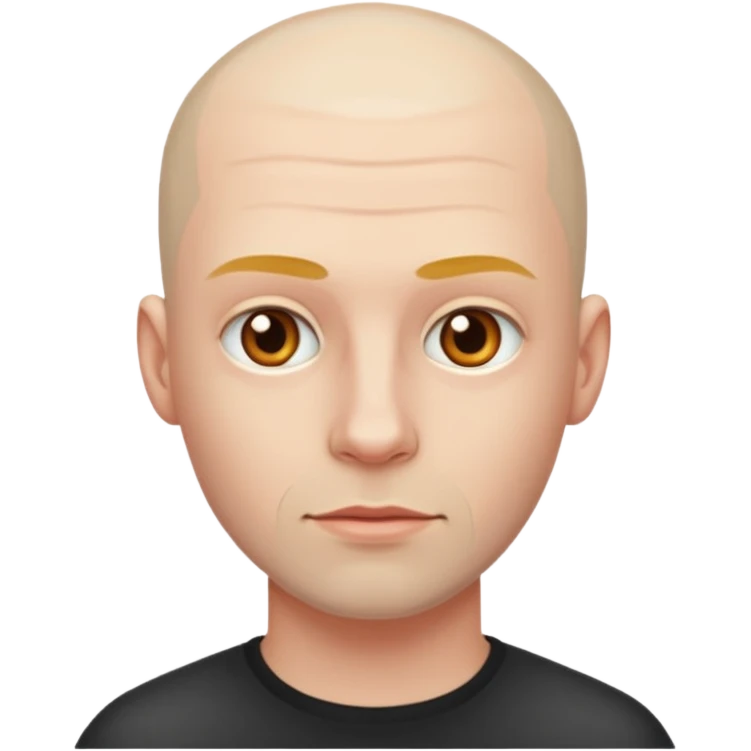 человек мужчина с бледной кожей и прической нефора emoji