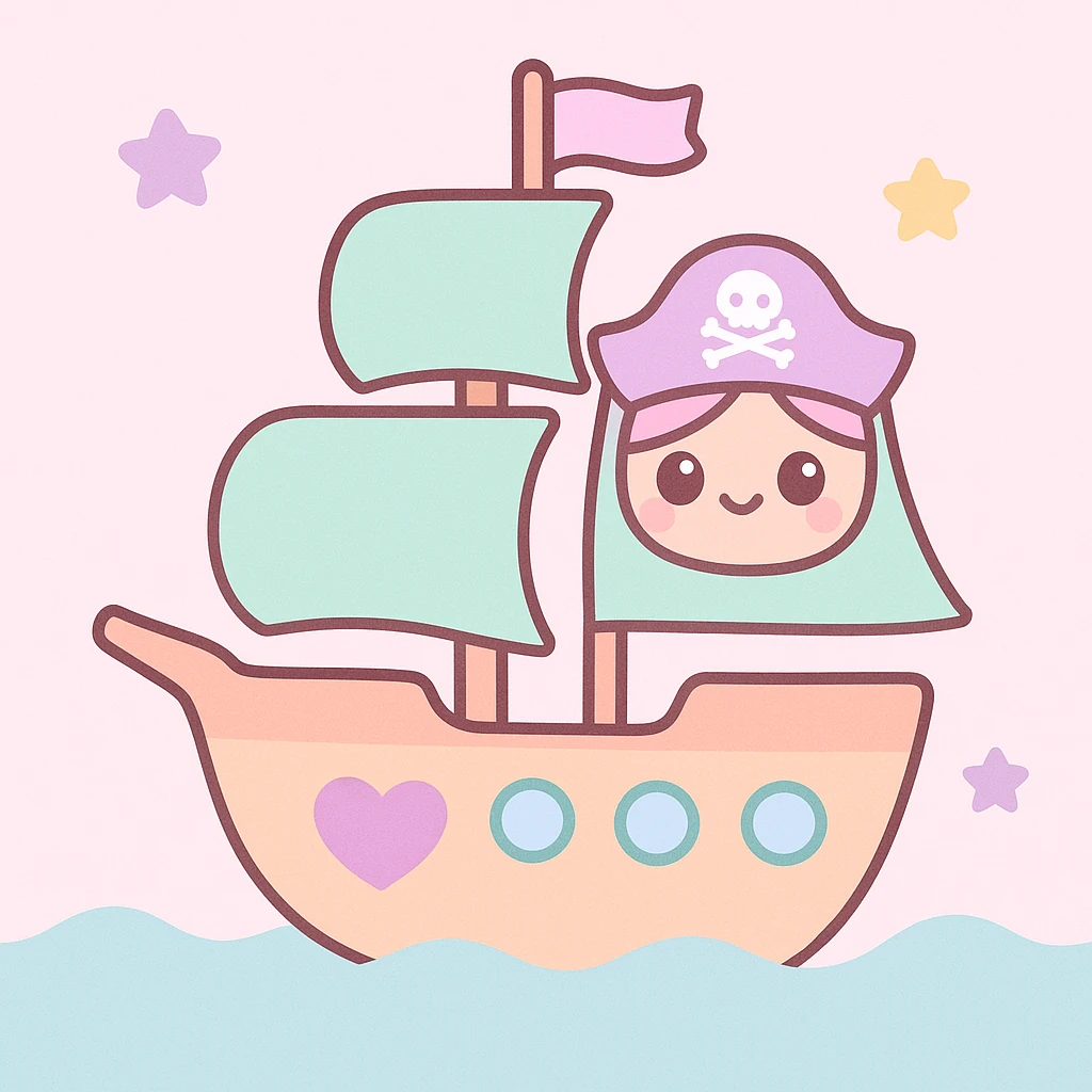 pirate ship emoji