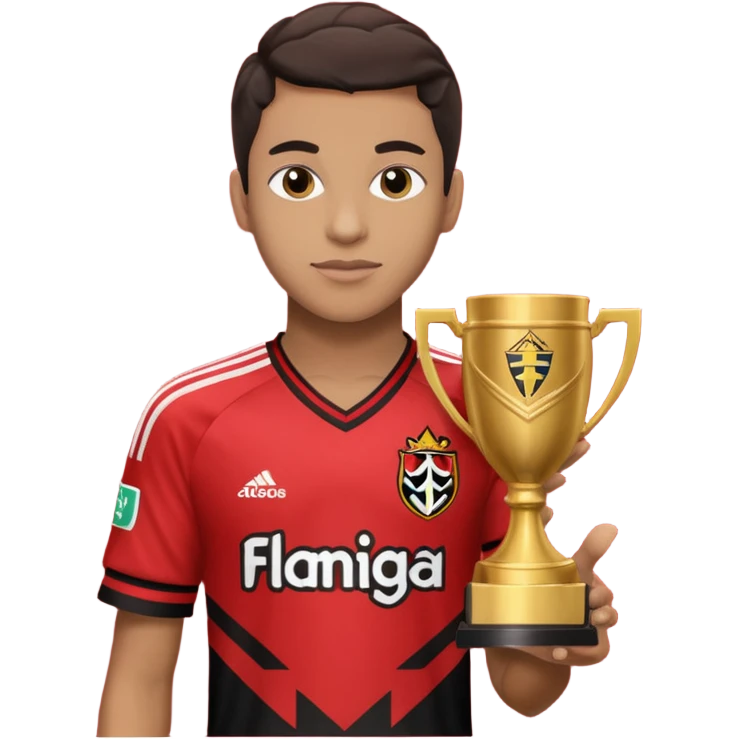 Eu quero a taça da libertadores esteja perto do flamengo emoji