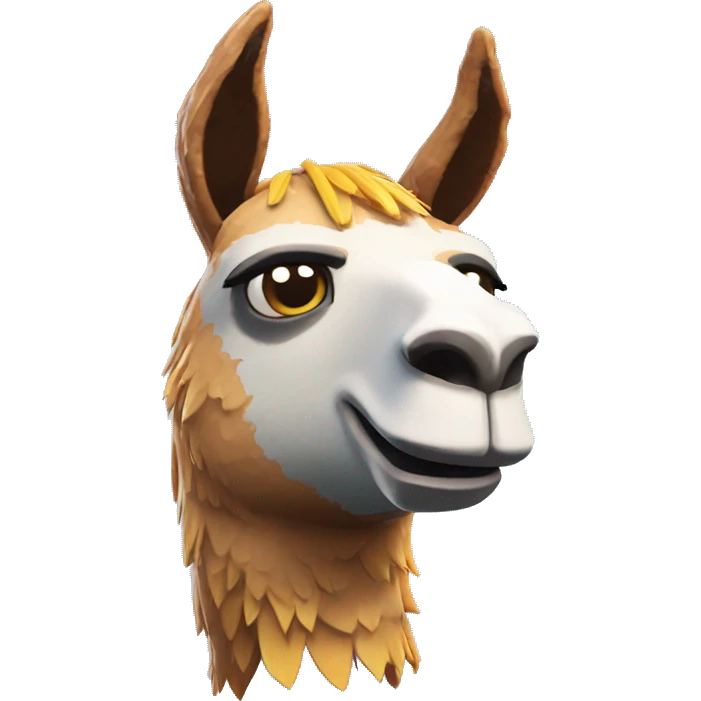 llama from fortnite piñata emoji
