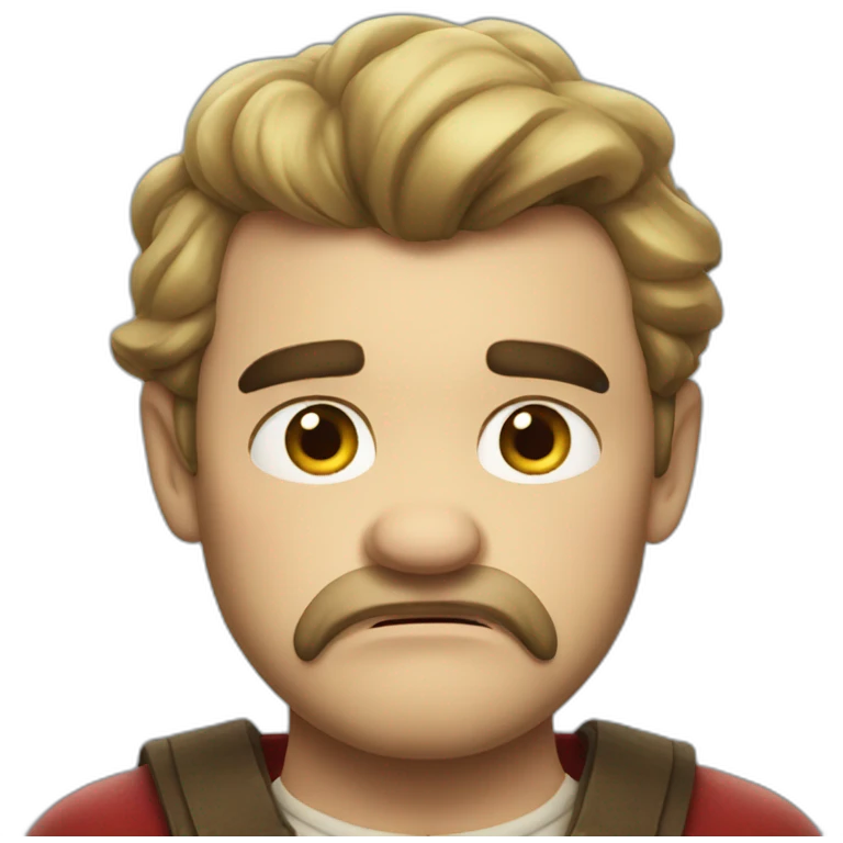 Grumpy from snowhite emoji