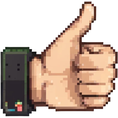 thumbs up hand gesture emoji