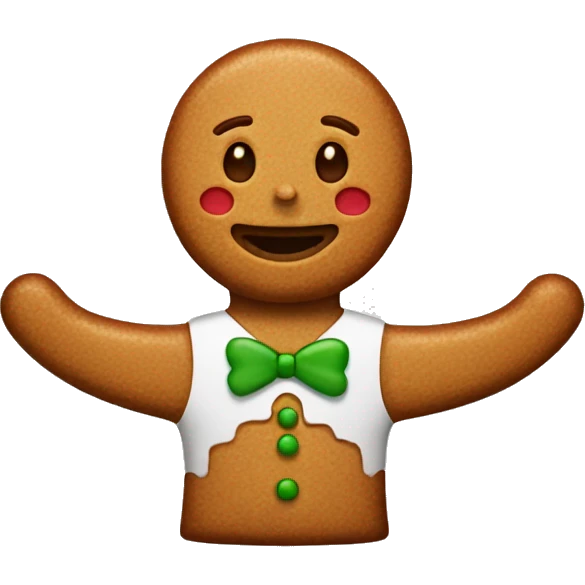 Gingerbreadman emoji