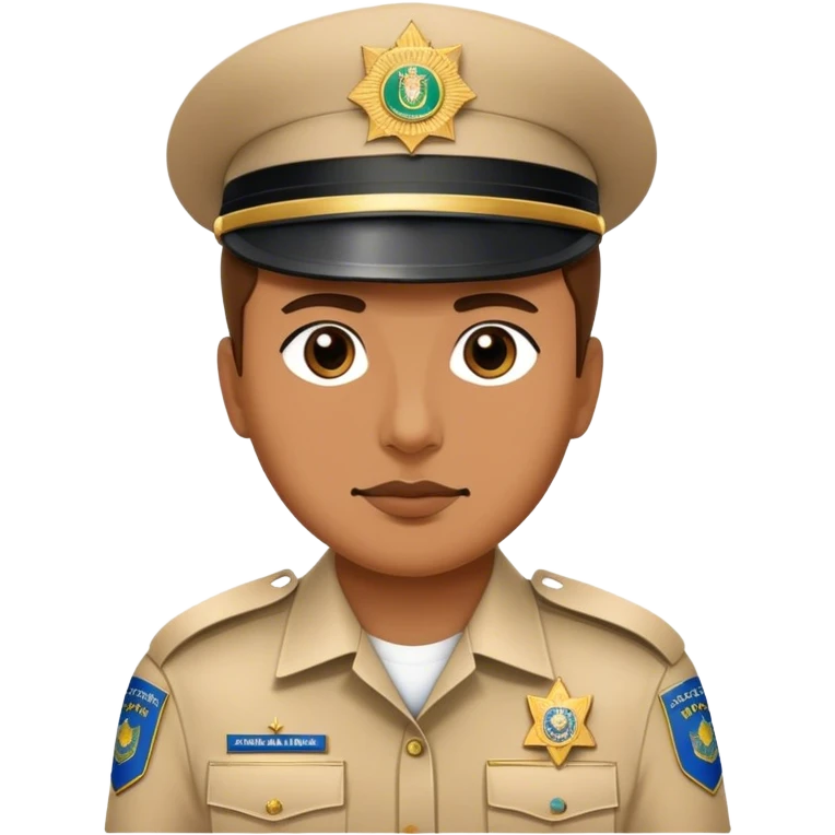 Kuwait police  emoji