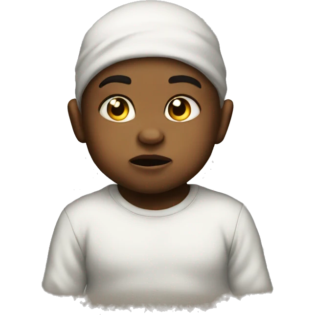 Baby boy mad emoji