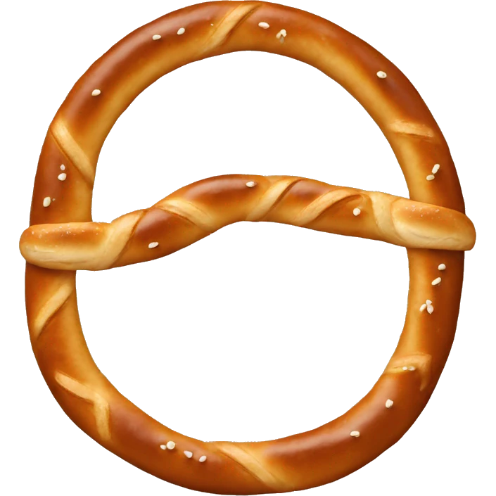 Pretzel emoji
