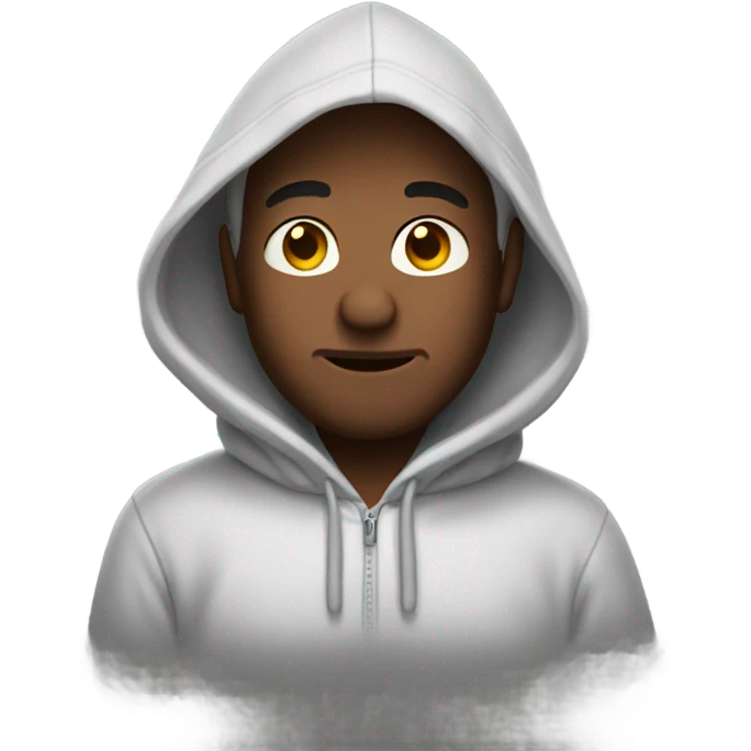 Jerry with a hoodie emoji