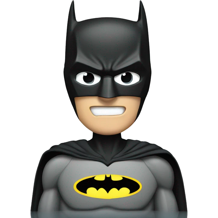 Batman alarm clock emoji